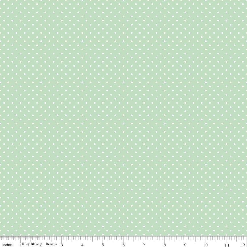 Swiss Dot Sweet Mint by Riley Blake Designs - C670-SWEETMINT