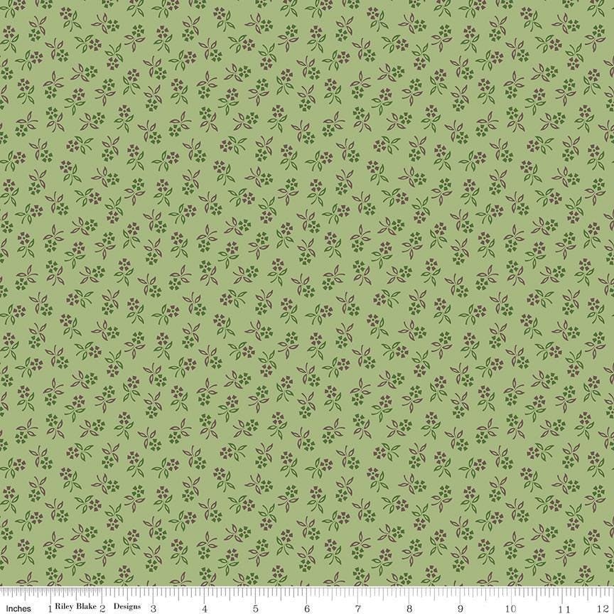 Autumn Perennial Lettuce by Lori Holt for Riley Blake Designs - C14664-LETTUCE