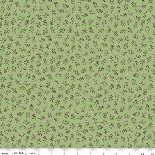 Autumn Perennial Lettuce by Lori Holt for Riley Blake Designs - C14664-LETTUCE