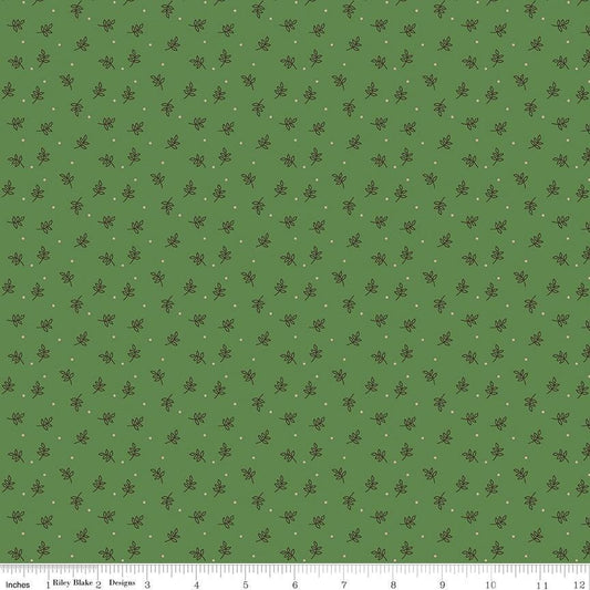 Autumn Sprig Clover by Lori Holt for Riley Blake Designs - C14663-CLOVER