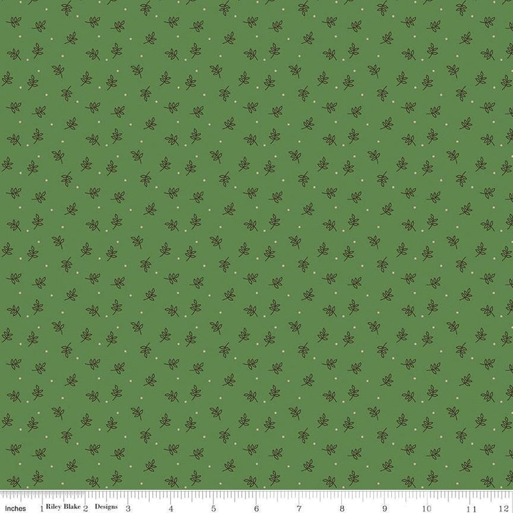 Autumn Sprig Clover by Lori Holt for Riley Blake Designs - C14663-CLOVER