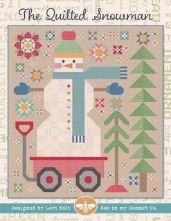 It's Sew Emma The Quilted Snowman Quilt Pattern by Lori Holt for Riley Blake Designs - P051-ISE-285