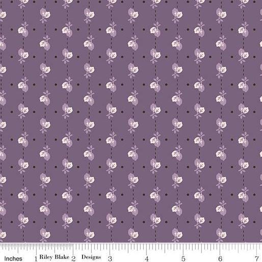 Autumn Leaves Plum by Lori Holt for Riley Blake Designs - C14662-PLUM