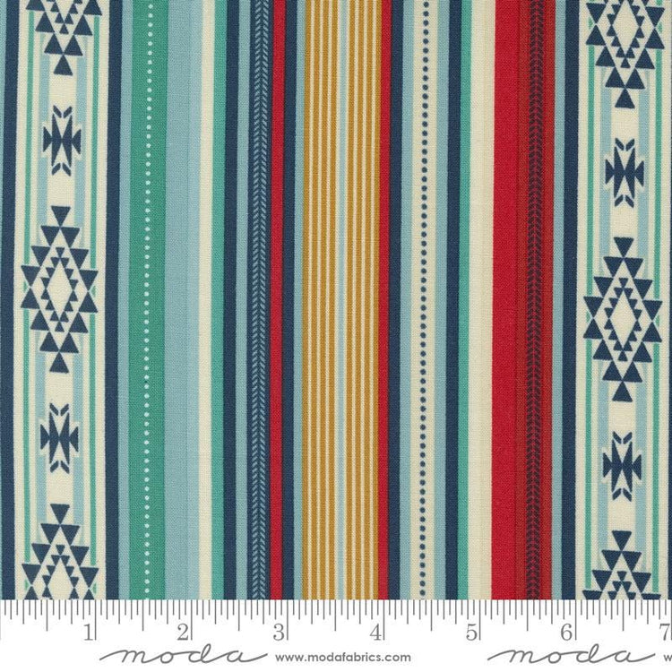 Saddle Ranch Saddle Blanket Serape Stripe Multi by Moda Fabrics - 33792 11