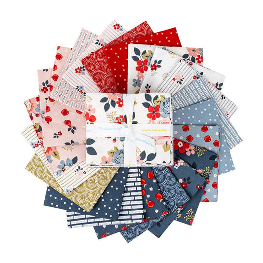 Vintage Charm Fat Quarter Bundle by Dani Mogstad for Riley Blake Designs - FQ-15270-21 (21 pieces)