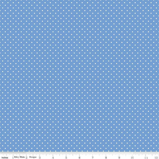 Swiss Dot Blueberry by Riley Blake Designs - C670-BLUEBERRY