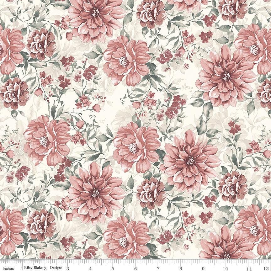 A Walk on the Prairie Main Cream by Melissa Gilbert of Modern Prairie for Riley Blake Designs - C15230-CREAM