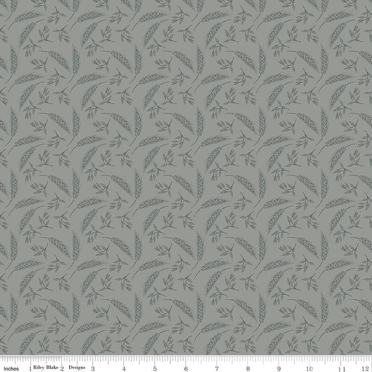 A Walk on the Prairie Wheat Sage Gray by Melissa Gilbert of Modern Prairie for Riley Blake Designs - C15233-SAGEGRAY