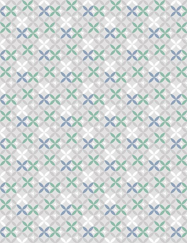 Safari Lullaby Criss Cross Gray by Deane Beesley Designs for Wilmington Prints - 3060 36268 914