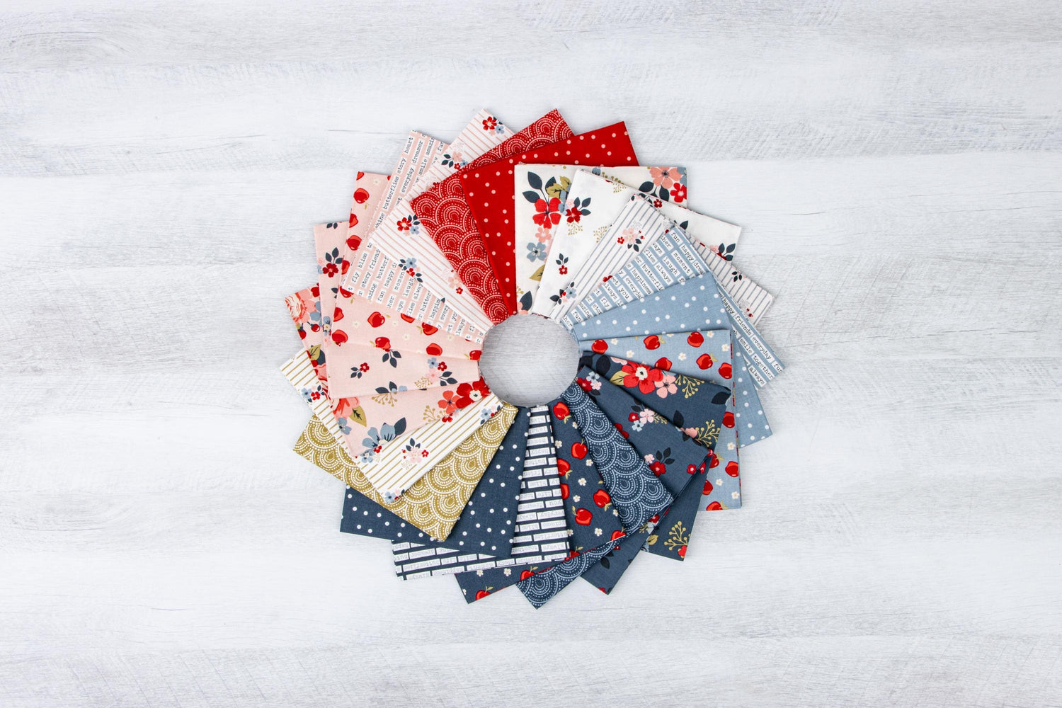 Vintage Charm Fat Quarter Bundle by Dani Mogstad for Riley Blake Designs - FQ-15270-21 (21 pieces)