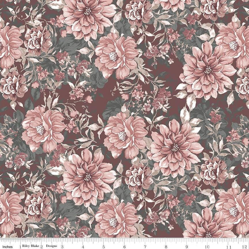 A Walk on the Prairie Main Marsala by Melissa Gilbert of Modern Prairie for Riley Blake Designs - C15230-MARSALA