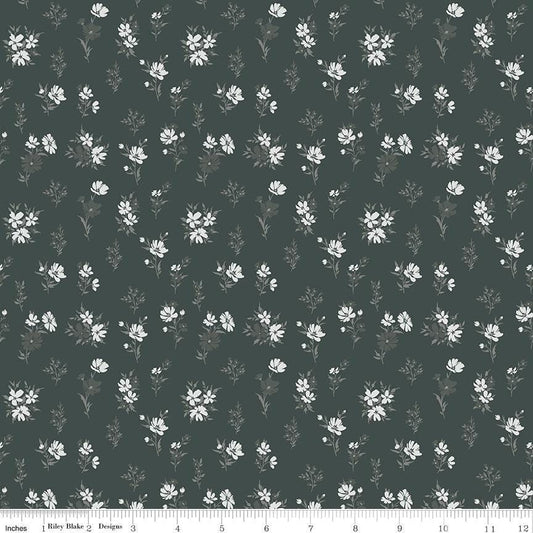 A Walk on the Prairie Floral Deep River by Melissa Gilbert of Modern Prairie for Riley Blake Designs - C15232-DEEPRIVER