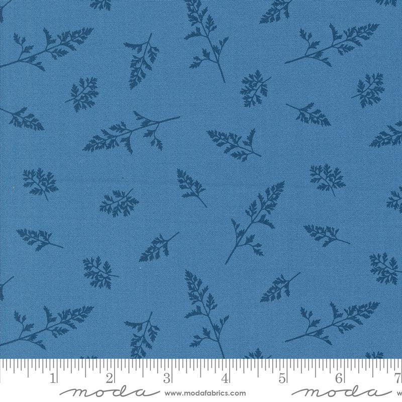 Field of Flowers Leaf Blenders Cornflower by Katharine Watson for Moda Fabrics - 3317 17