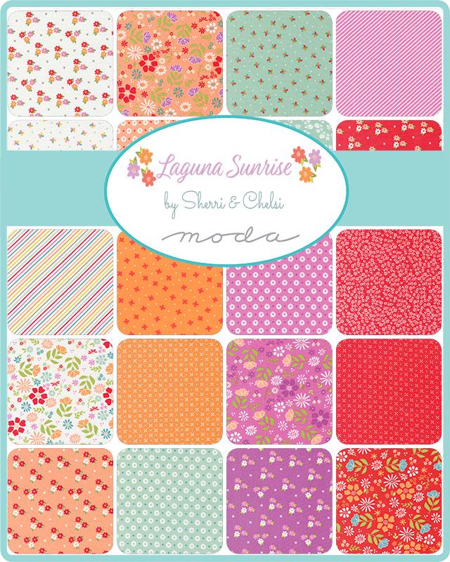 Laguna Sunrise Jelly Roll by Sherri & Chelsi for Moda Fabrics - 37680JR