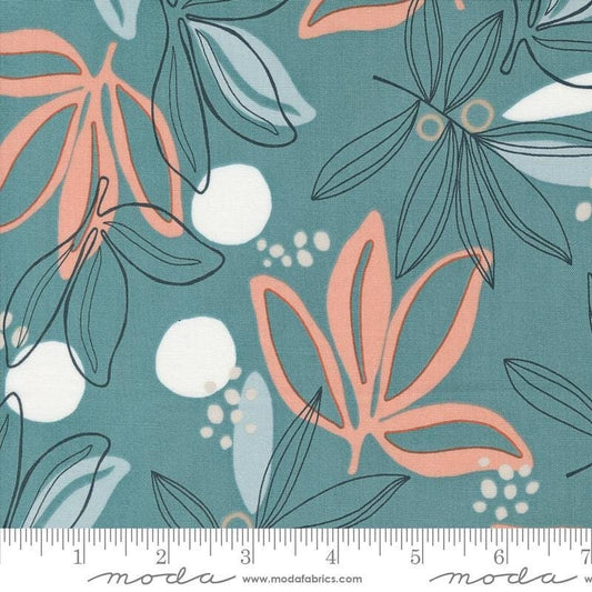 Melrose Palm Ocean by Studio M for Moda Fabrics - 33780 16