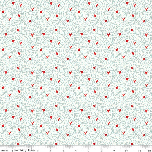 You & Me Dots Cream by Sandy Gervais for Riley Blake Designs - C15402-CREAM