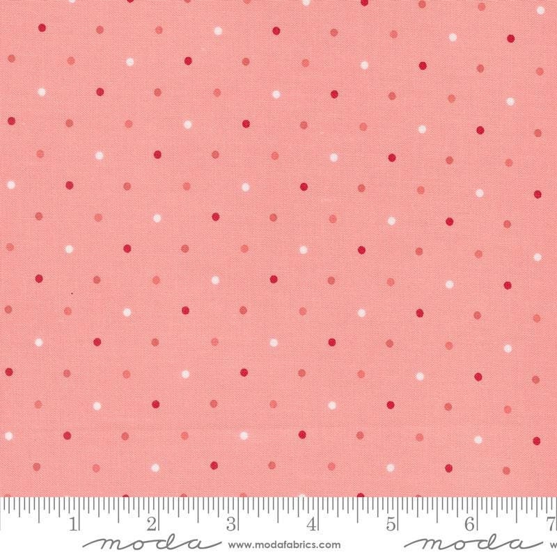 Magic Dot Pink Lemonade by Lella Boutique for Moda Fabrics - 5230 34