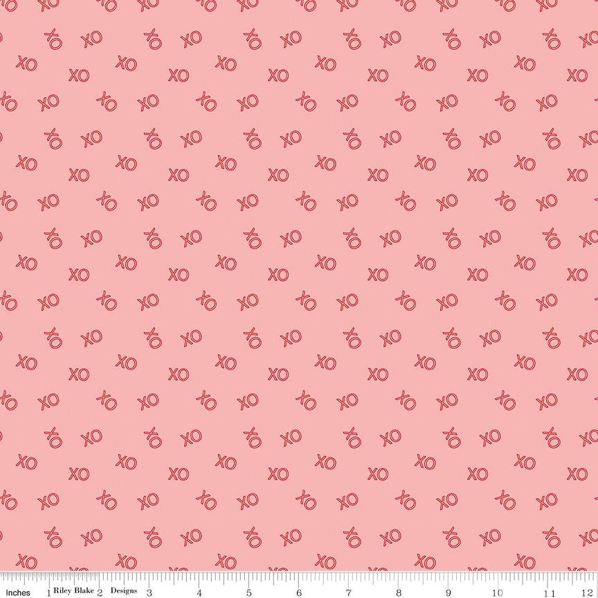 Sweetheart XO Pink by My Mind's Eye for Riley Blake Designs - C15504-PINK