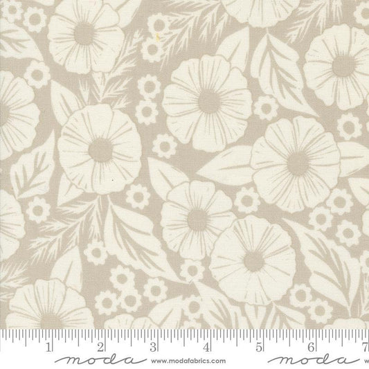 Field of Flowers Flower Paper Florals Flax by Katharine Watson for Moda Fabrics - 3311 12