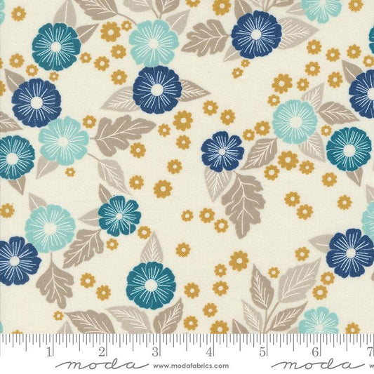 Field of Flowers Floral Scatter Florals Porcelain by Katharine Watson for Moda Fabrics - 3313 11