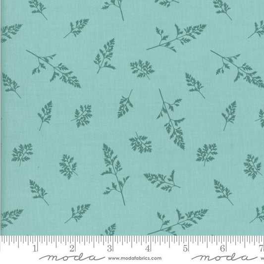 Field of Flowers Leaf Blenders Robbins Egg by Katharine Watson for Moda Fabrics - 3317 14