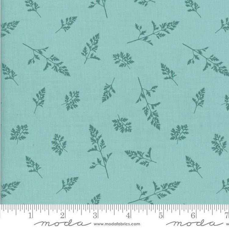 Field of Flowers Leaf Blenders Robbins Egg by Katharine Watson for Moda Fabrics - 3317 14