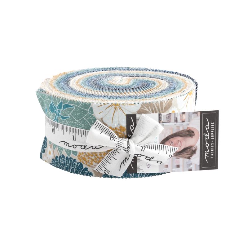 Field of Flowers Jelly Roll by Katharine Watson for Moda Fabrics - 3310JR - 40 pieces