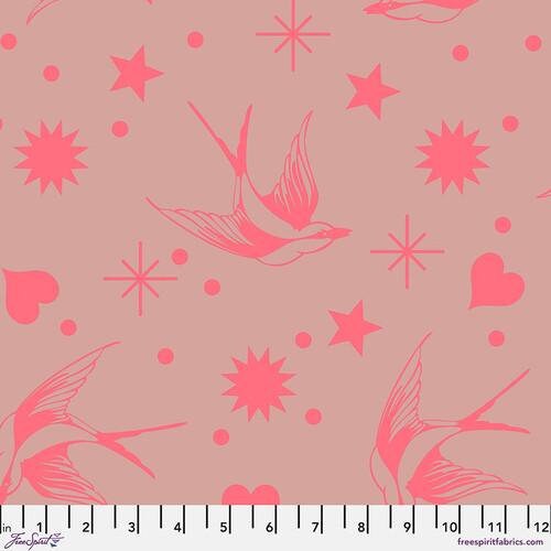 True Colors Neon Fairy Flakes Nova by Tula Pink for Free Spirit Fabrics - PWTP157.NOVA