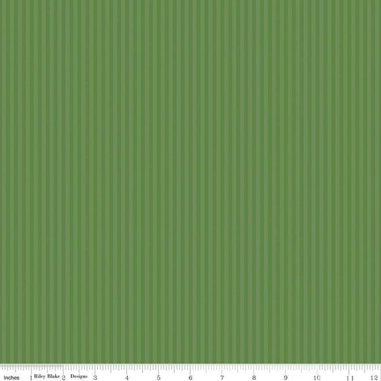 1/8" Tonal Stripe Clover by The RBD Designers for Riley Blake Designs - C500-CLOVER