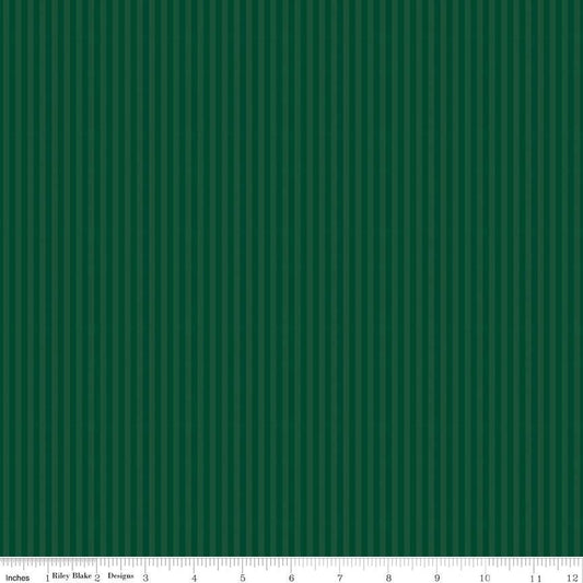 1/8" Tonal Stripe Christmas by The RBD Designers for Riley Blake Designs - C500-CHRISTMAS