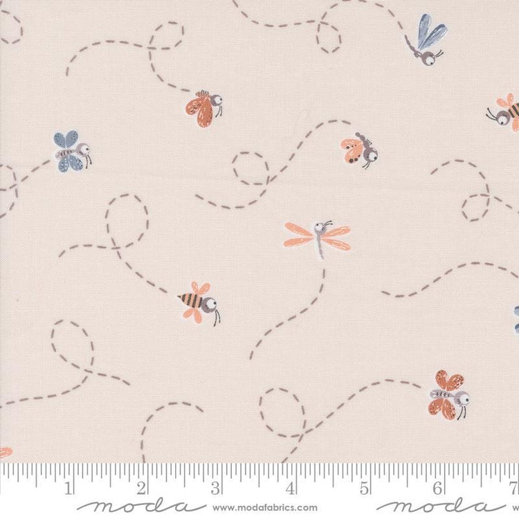 Chirp Fly High Cloud by Elena Amo for Moda Fabrics - 39033 11