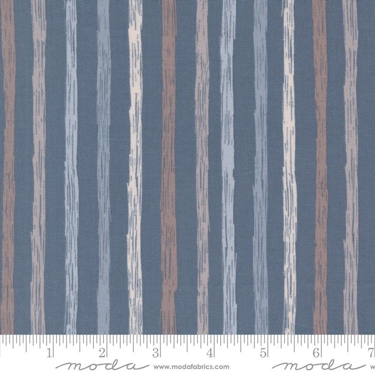 Chirp Just Stripes Twilight by Elena Amo for Moda Fabrics - 39037 22