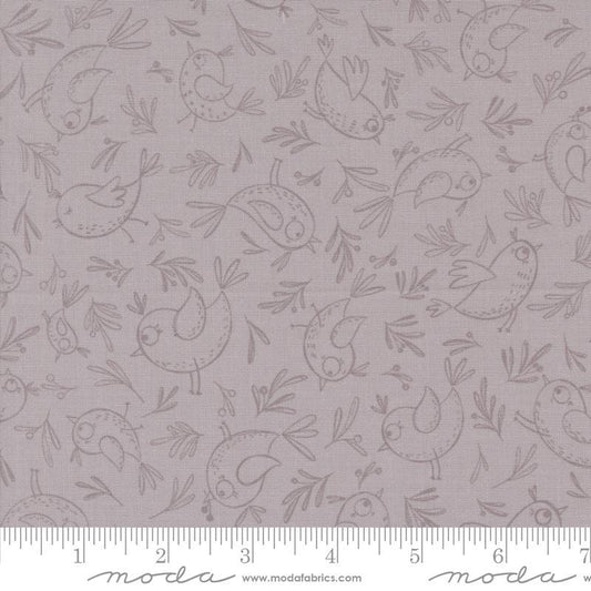 Chirp Trace A Bird Dove by Elena Amo for Moda Fabrics - 39034 15