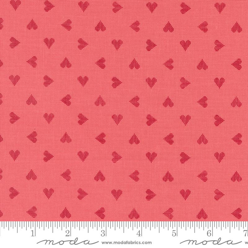 Love Blooms Lipstick by Lella Boutique for Moda Fabrics - 5223 13