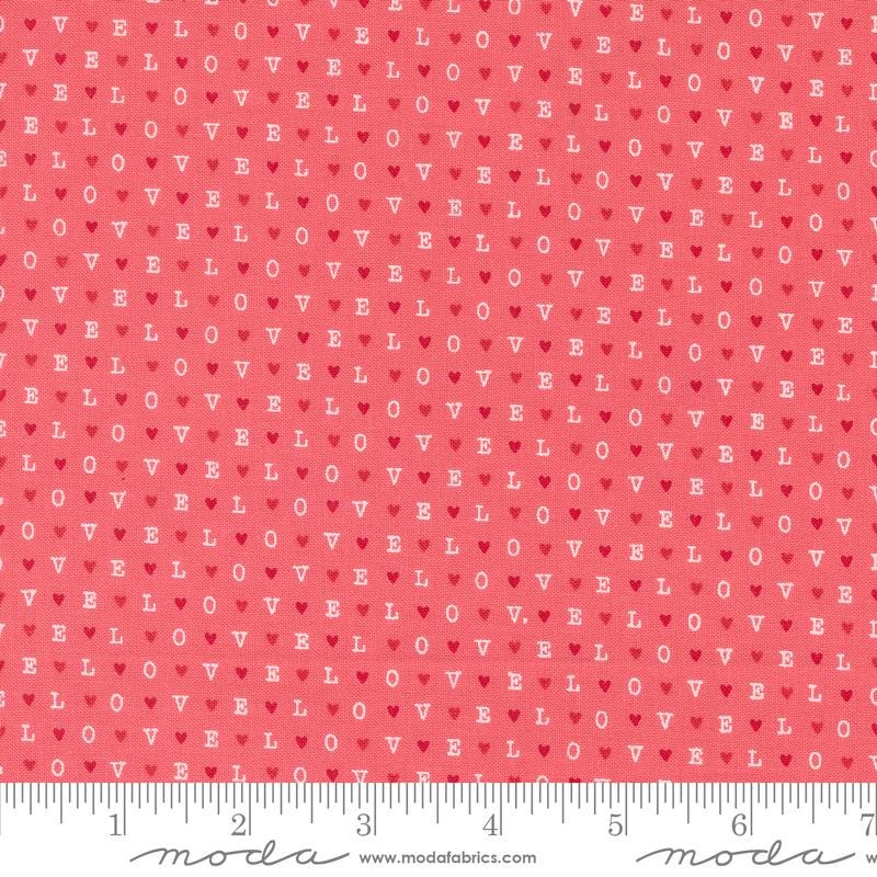 Love Blooms Lipstick by Lella Boutique for Moda Fabrics - 5225 13