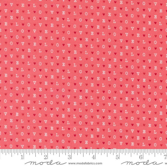 Love Blooms Lipstick by Lella Boutique for Moda Fabrics - 5225 13