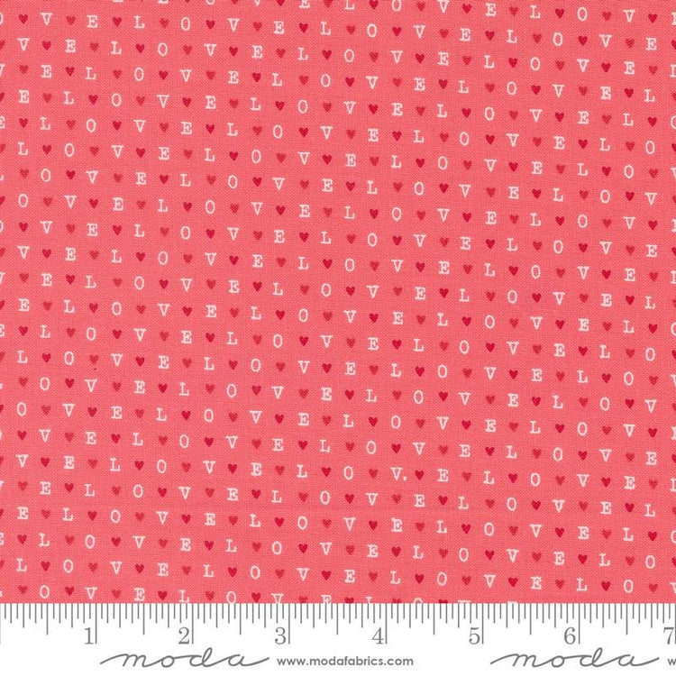 Love Blooms Lipstick by Lella Boutique for Moda Fabrics - 5225 13