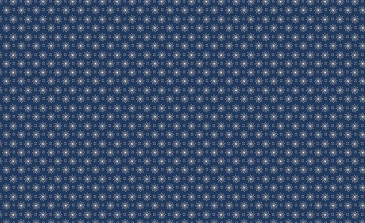 Classic Keepsakes In Blue Sunburst Dots Navy Blue by Kanvas Studio for Benartex Fabrics - 14656-55