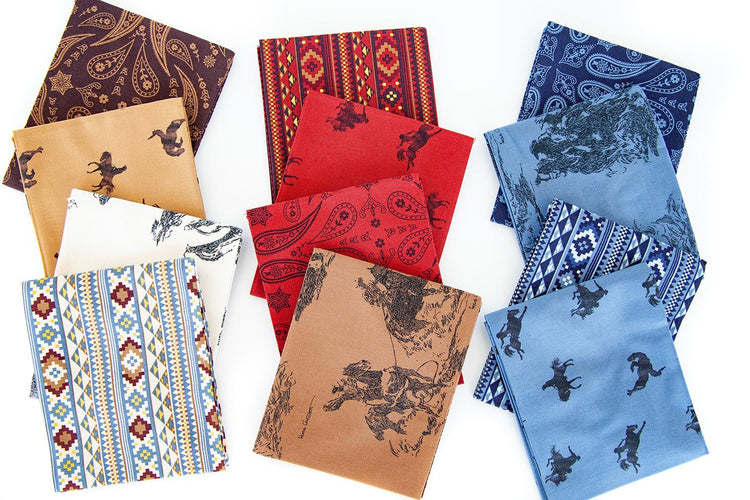 Back of the Chutes Fat Quarter Bundle for Riley Blake Designs - FQ-10130-12 (12 pieces)