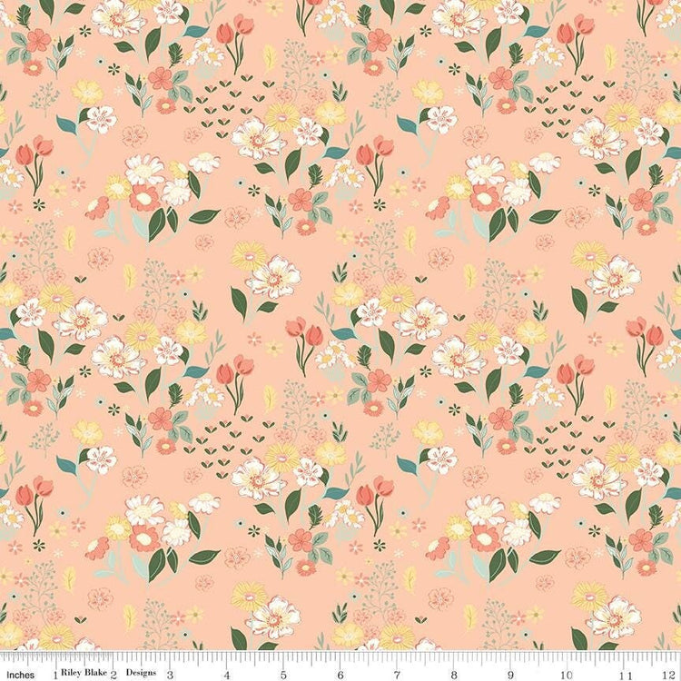 New Beginnings Floral Blush by Sandy Gervais for Riley Blake Designs - C15751-BLUSH