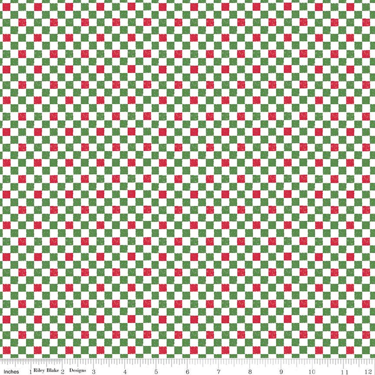 Check Please! 1/4" Check Christmas by The RBD Designers for Riley Blake Designs - C820-CHRISTMAS