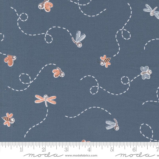 Chirp Fly High Twilight by Elena Amo for Moda Fabrics - 39033 22