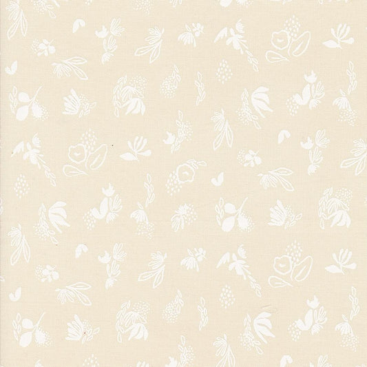 Things Above Floral Sprinkles Blenders Eggshell by Fancy That Design House for Moda Fabrics - 45616 11