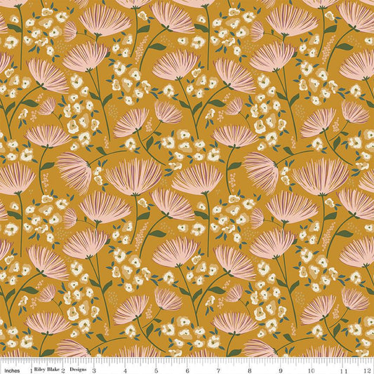 Blush 'n Butterscotch Main Butterscotch by Simple Simon & Company for Riley Blake Designs - C15590-BUTTERSCOTCH