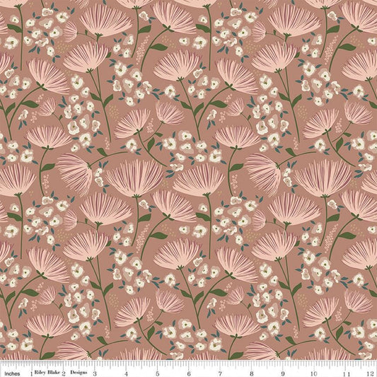 Blush 'n Butterscotch Main Dusty Rose by Simple Simon & Company for Riley Blake Designs - C15590-DUSTYROSE