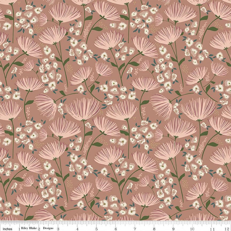 Blush 'n Butterscotch Main Dusty Rose by Simple Simon & Company for Riley Blake Designs - C15590-DUSTYROSE