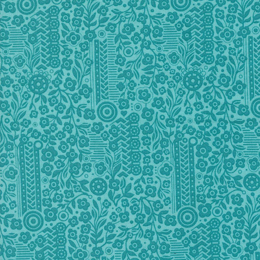 Sunday Brunch Mint Tea Souffle Small Floral by BasicGrey for Moda Fabrics - 30755 19