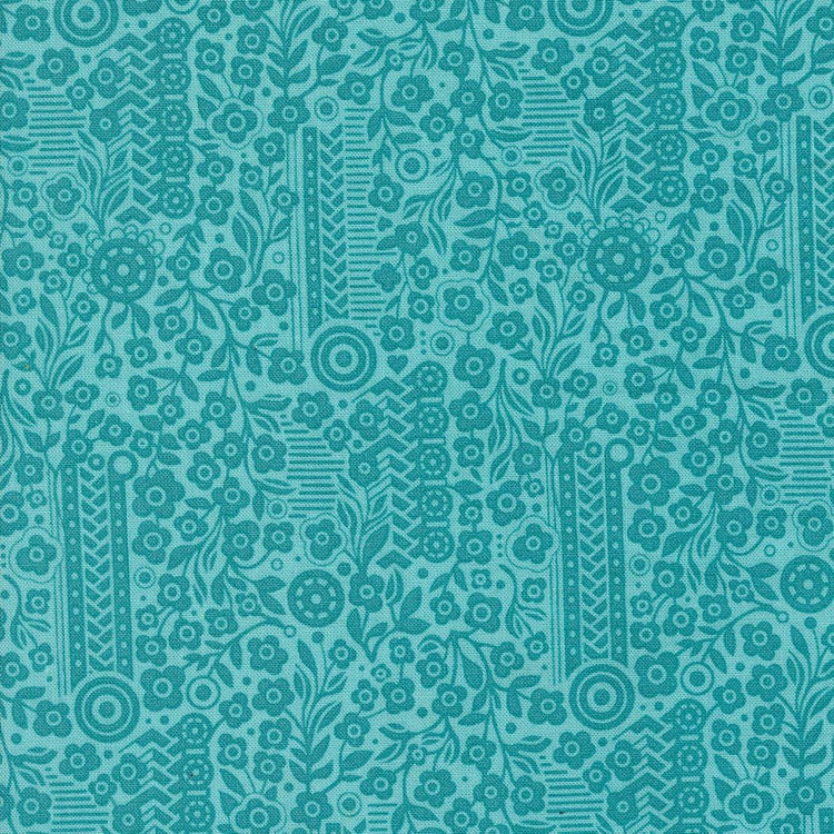 Sunday Brunch Mint Tea Souffle Small Floral by BasicGrey for Moda Fabrics - 30755 19