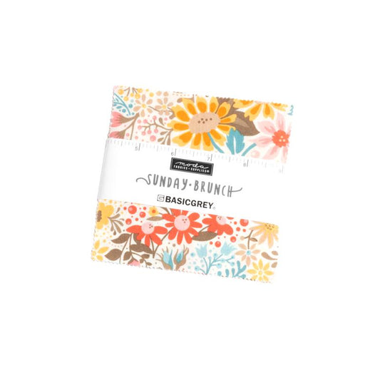 Sunday Brunch Charm Pack by BasicGrey for Moda Fabrics - 30750PP