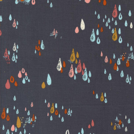 Things Above Drops Blenders Raindrops Flint by Fancy That Design House for Moda Fabrics - 45617 22